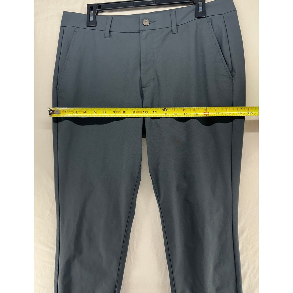 Primo Golf Pants Mens 34x34 Dark Gray Stretch‎ Performance Tapered Trousers - Picture 5 of 11